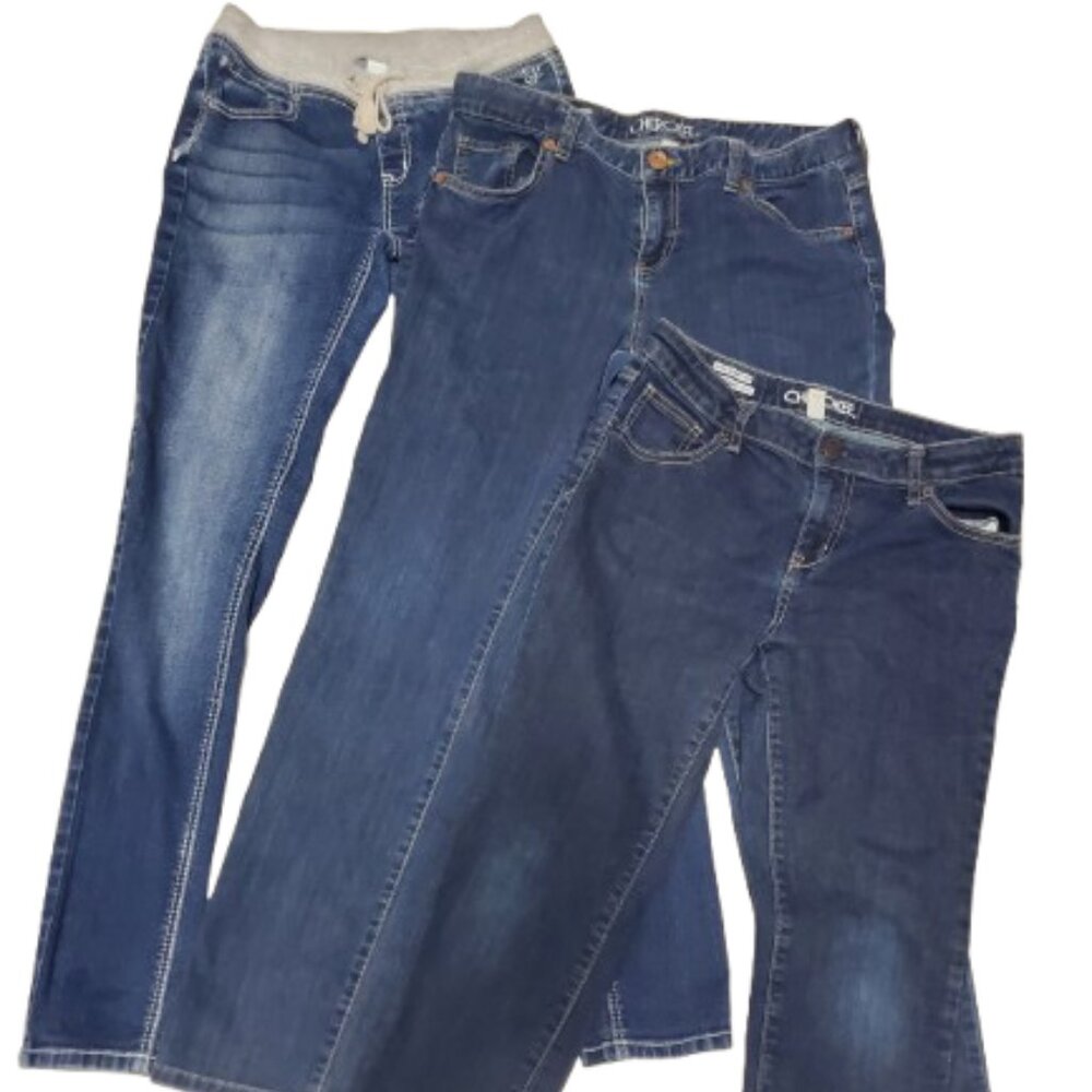 Lot of 3 youth girls jeans size 16, 16P, 16R